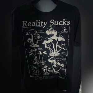 Killstar “Reality Sucks” Shrooms T-Shirt – Medium